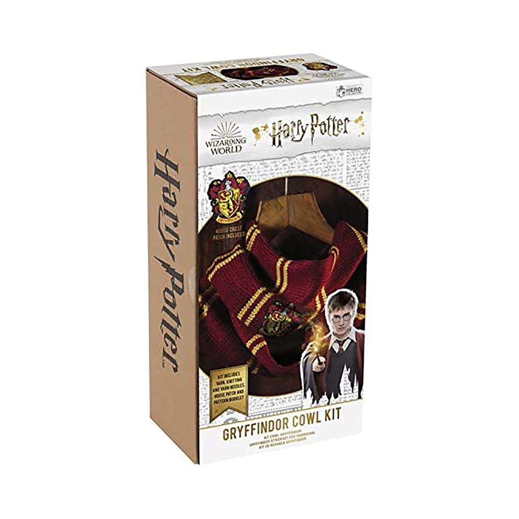 Harry Potter - Cowl Scarf Knitting Set - Gryffindor