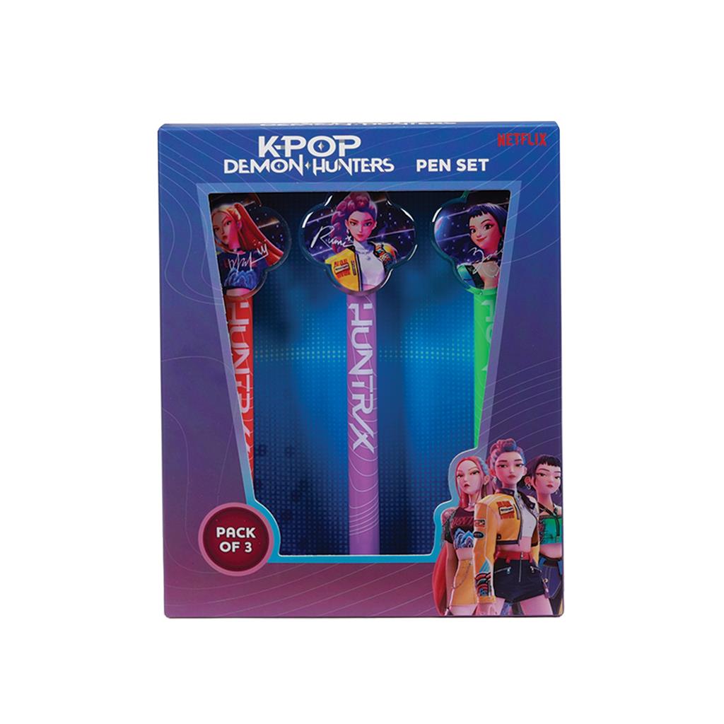 KPop Demon Hunters - Pen Set (Pack of 3) - HUNTR/X