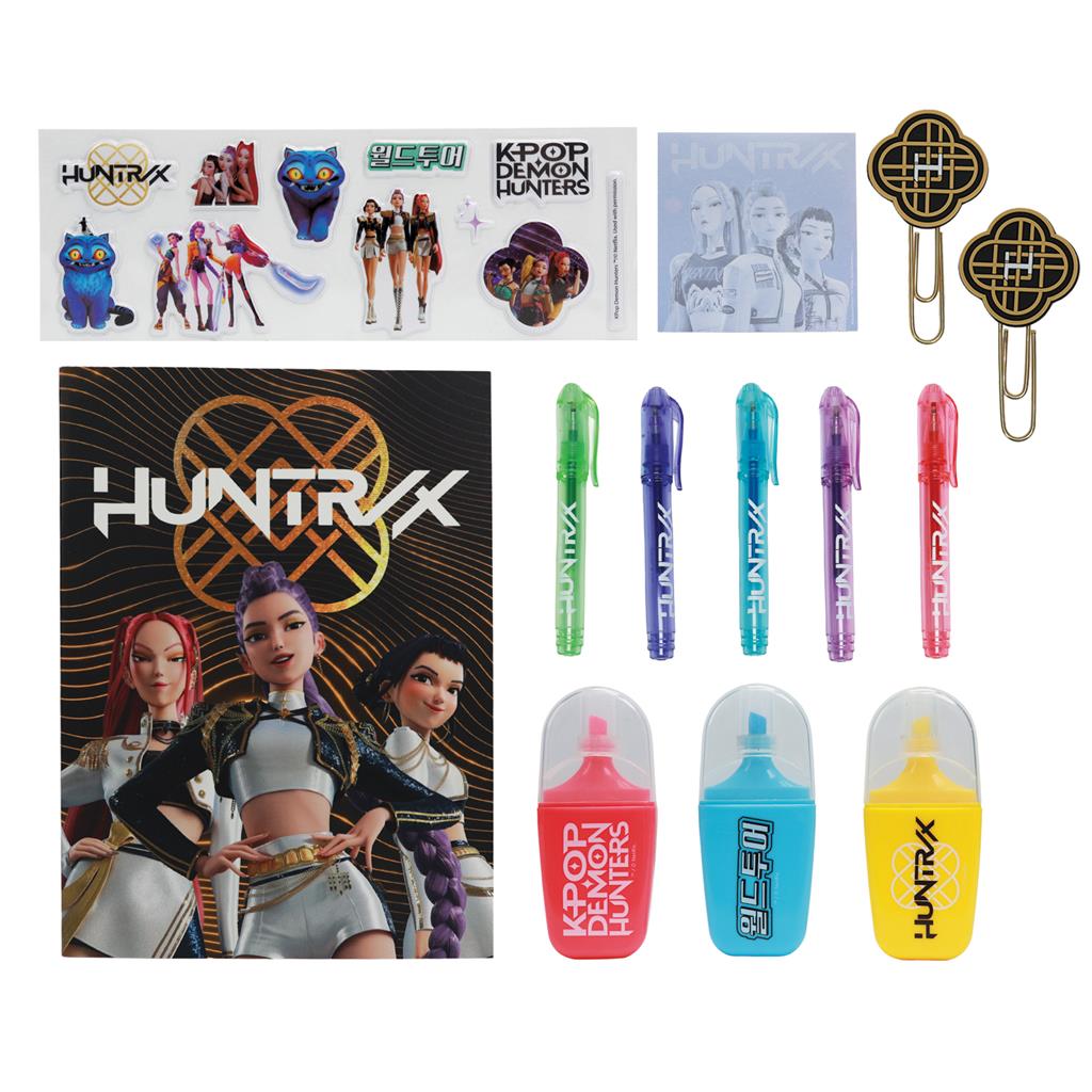 KPop Demon Hunters - Stationery Set - Golden