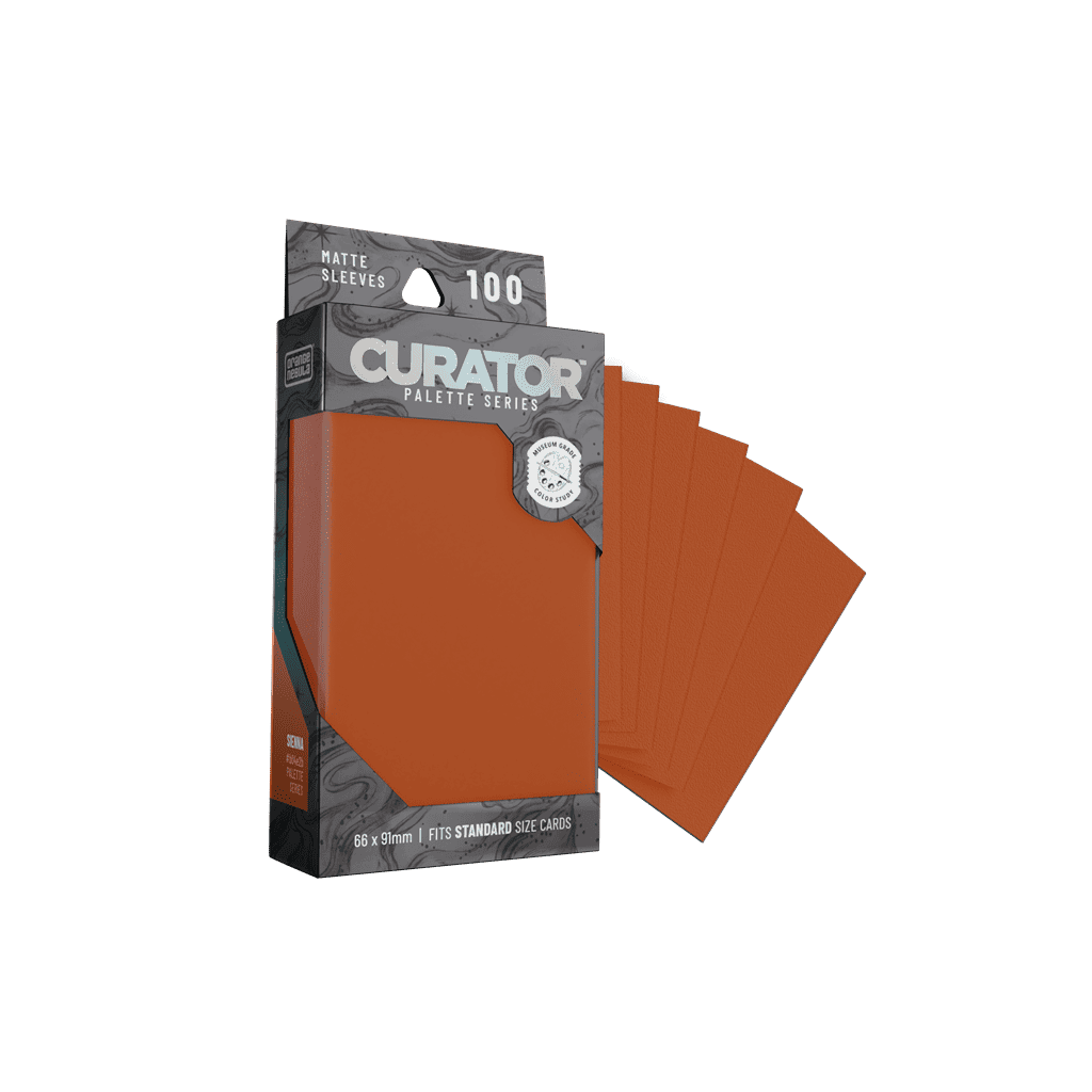 Curator Sleeves: Palette Series: sienna