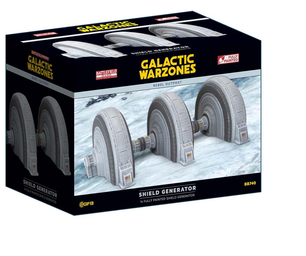 Galactic Warzones: Rebel Outpost - Shield Generator (x1)