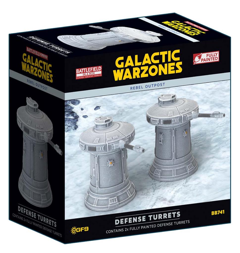 Galactic Warzones: Rebel Outpost - Defense Turrets (x2)