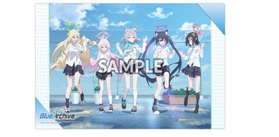 Rubber Playmat Vol.19 Blue Archive The Animation Abydos' Foreclosure Task Force Original Illust 1