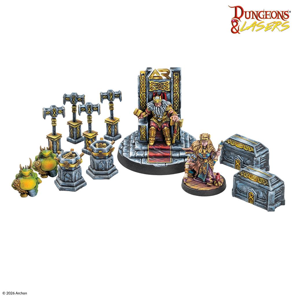 Dungeons & Lasers - Iron Crown Monarchs - EN