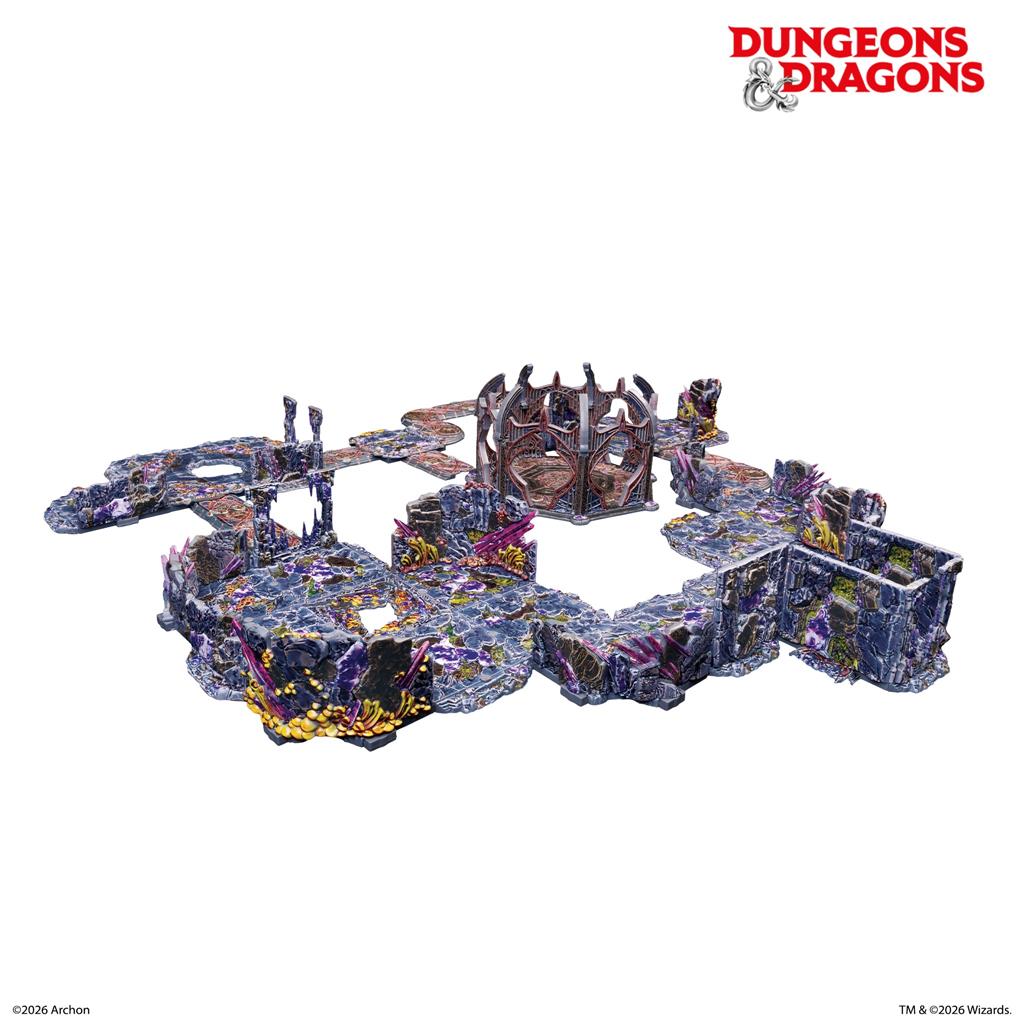 Dungeons & Dragons© Underdark Pre-Painted Terrain Set - EN