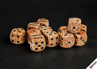Speckled® 16mm d6 Rust Dice Block™ (12 dice)