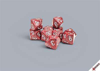 Speckled® Lava Stone Set of Ten d10s