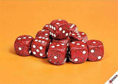 Speckled® 16mm d6 Lava Stone Dice Block™ (12 dice)