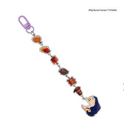 KPop Demon Hunters - Charm Keychain - Zoey’s Snack Time