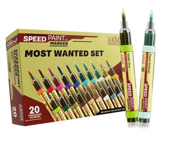 The Army Painter - Speedpaint Marker Most Wanted Set