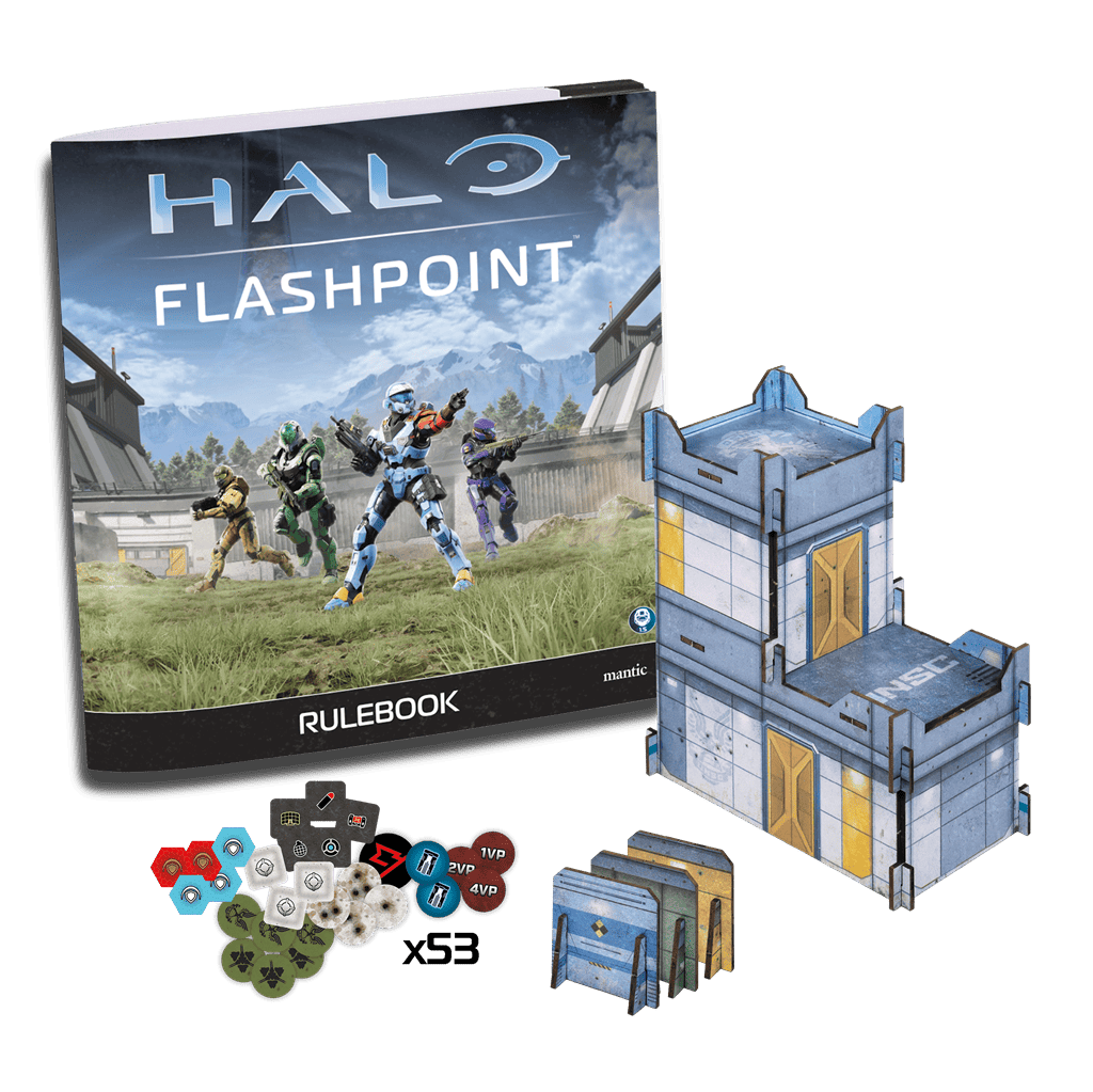 Halo: Flashpoint - Game Rulebook Pack - EN