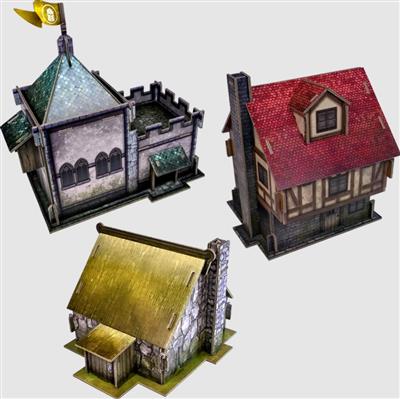 Kings of War 4th Edition - Village Buildings Pack - EN