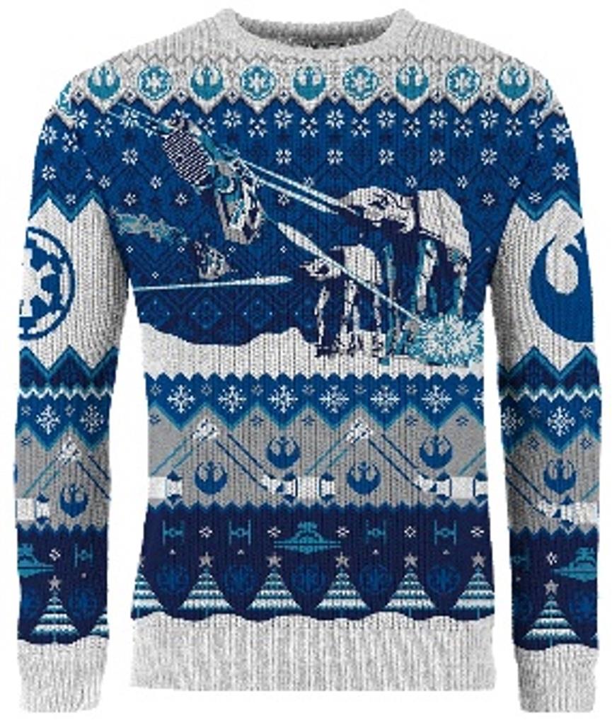Star Wars - Christmas Jumper (Size: XL) - AT-AT Assault