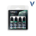 Vallejo True Metallic Metal Beetle Green Paint Set (4)