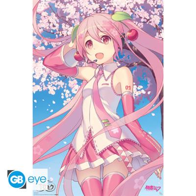 Hatsune Miku - Maxi Poster (91,5x61) - Cherry Blossom