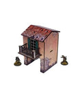 WW2 Italy Gate Balcony (1) PREPAINTED 28mm/1:56