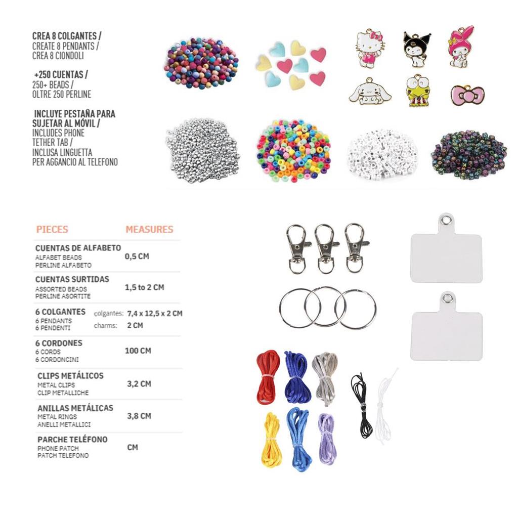 Hello Kitty & Friends - Charm DIY Set