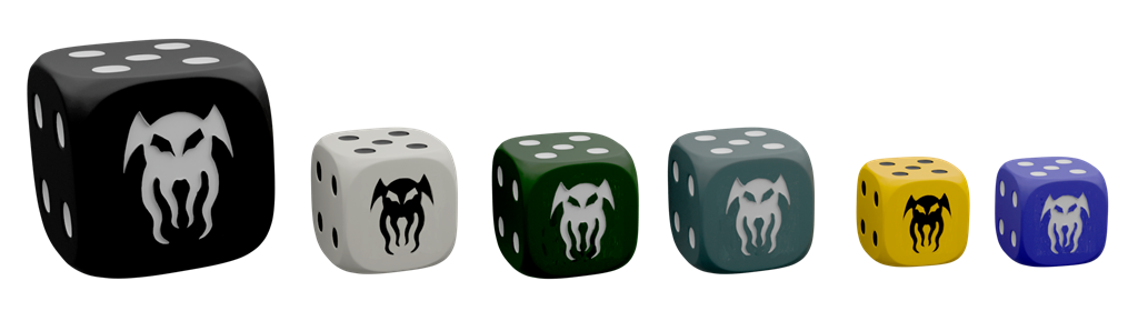 Cohors Cthulhu: Tactics Dice Pack