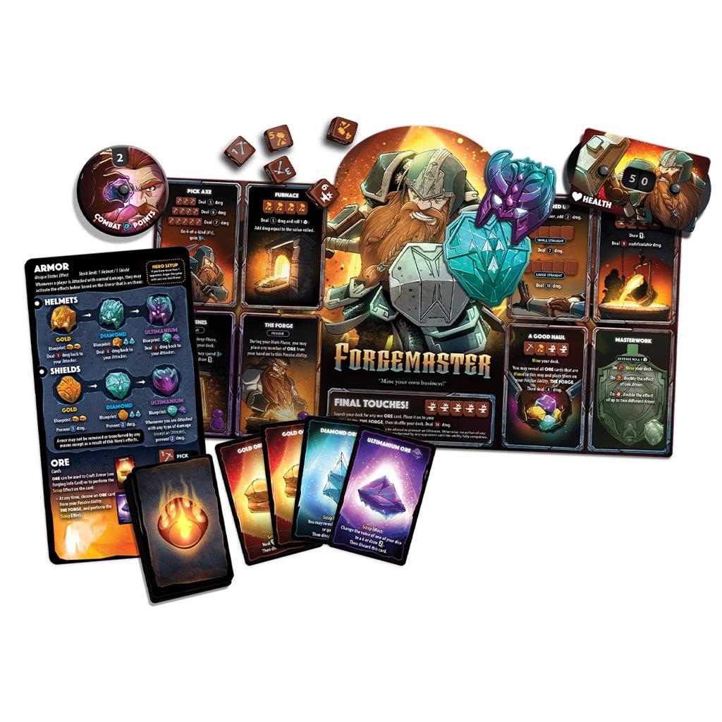 Dice Throne Forgemaster Hero Pack - EN