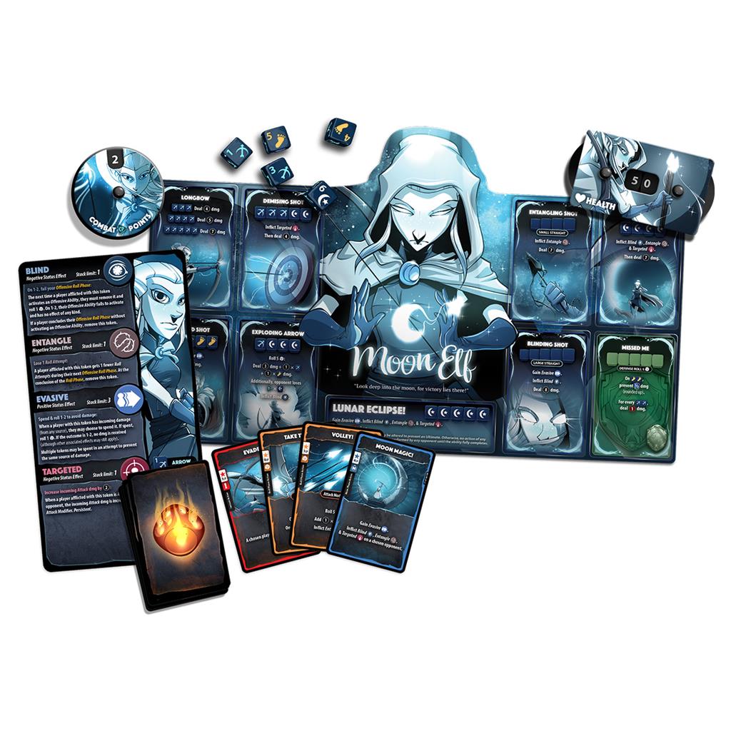 Dice Throne Moon Elf Hero Pack - EN