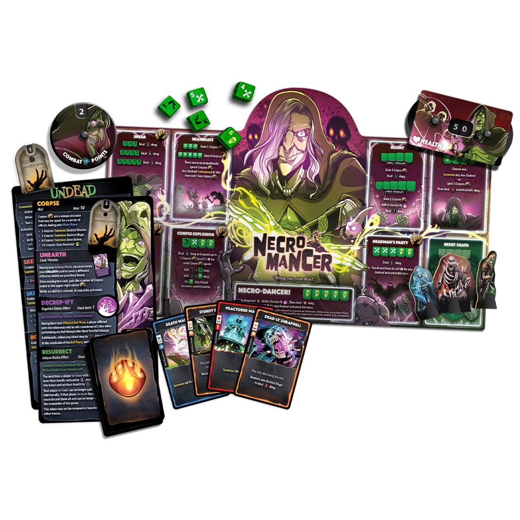 Dice Throne Necromancer Hero Pack - EN