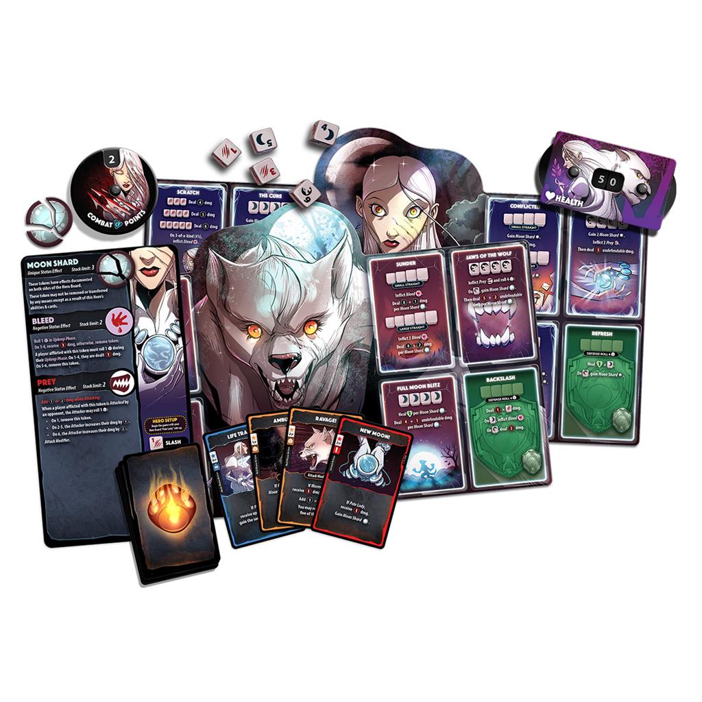 Dice Throne Pale Lady Hero Pack - EN
