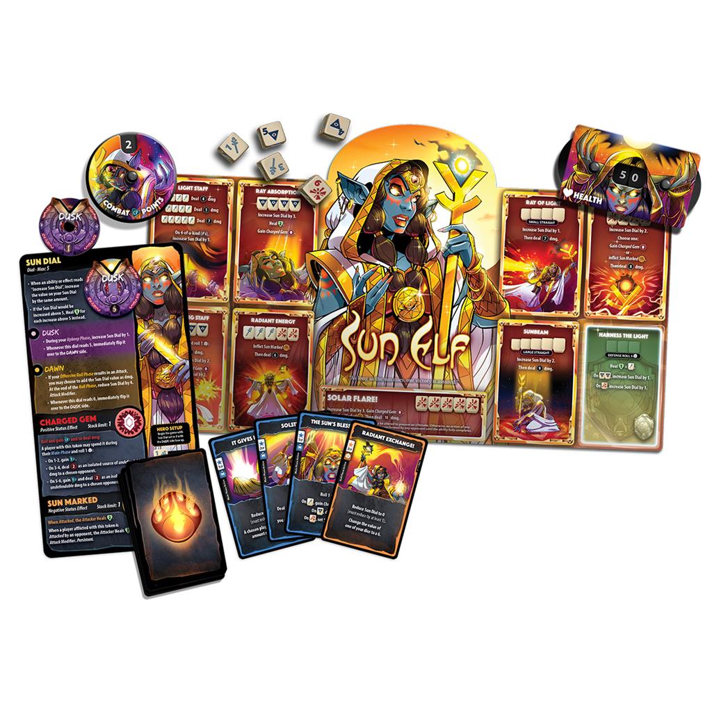 Dice Throne Sun Elf Hero Pack - EN