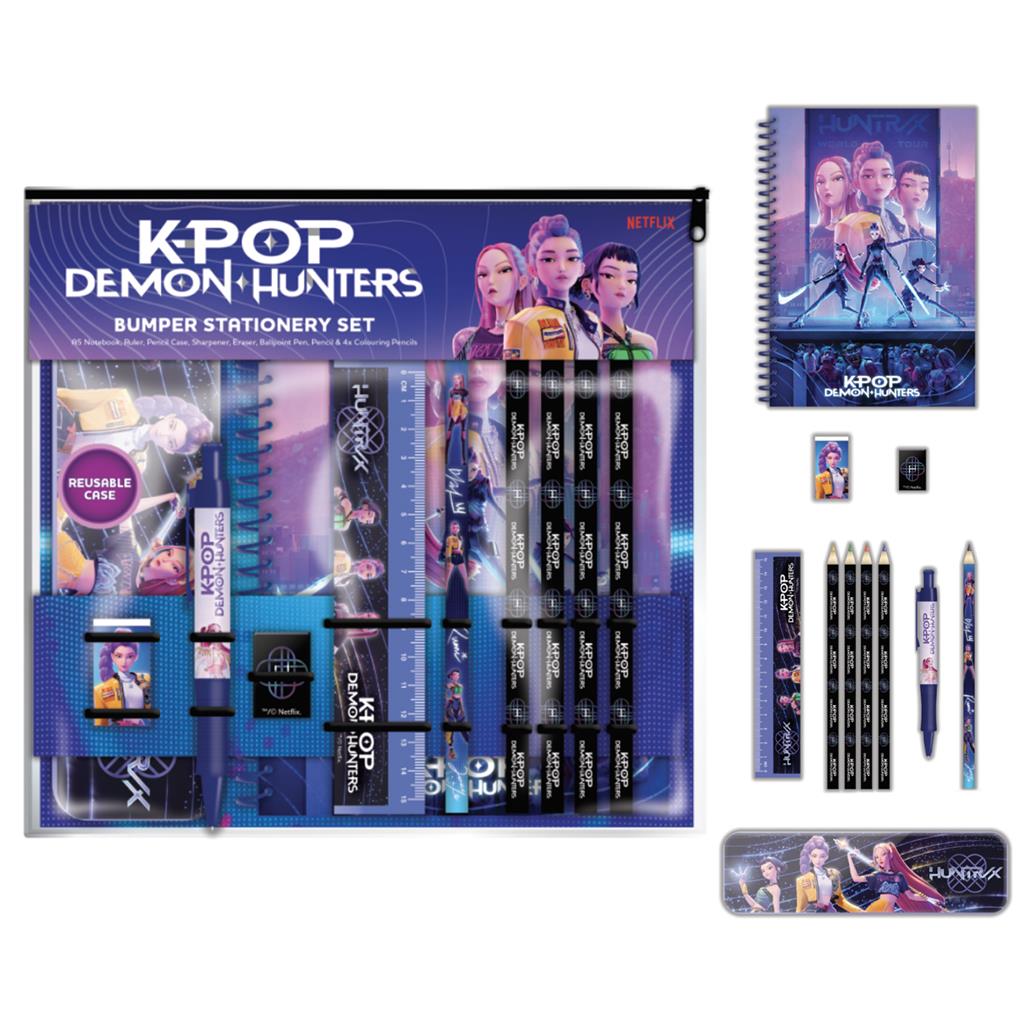 KPop Demon Hunters - A5 Stationery Bumper Wallet