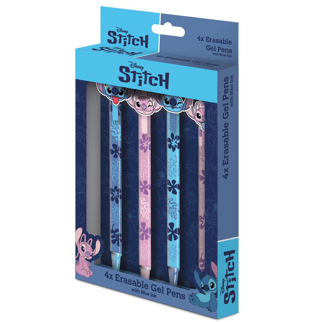 Lilo & Stitch - Erasable Gel Pen (4 pcs.)
