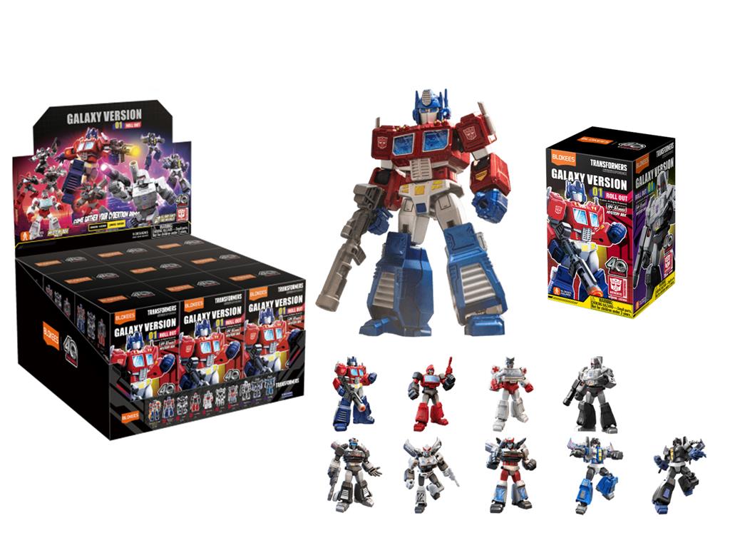 Transformers - Blokees Model Kits - Galaxy 01 (CDU of 9)