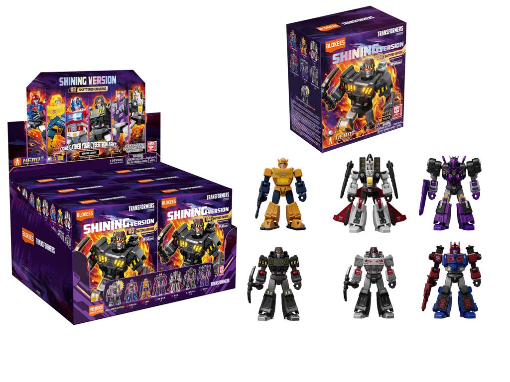 Transformers - Blokees Model Kits - Shining 03 (CDU of 6)