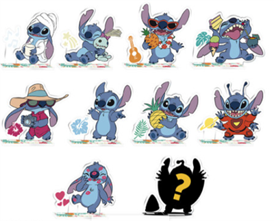 Lilo & Stitch - Acryl Mini Blind Box (CDU of 18)