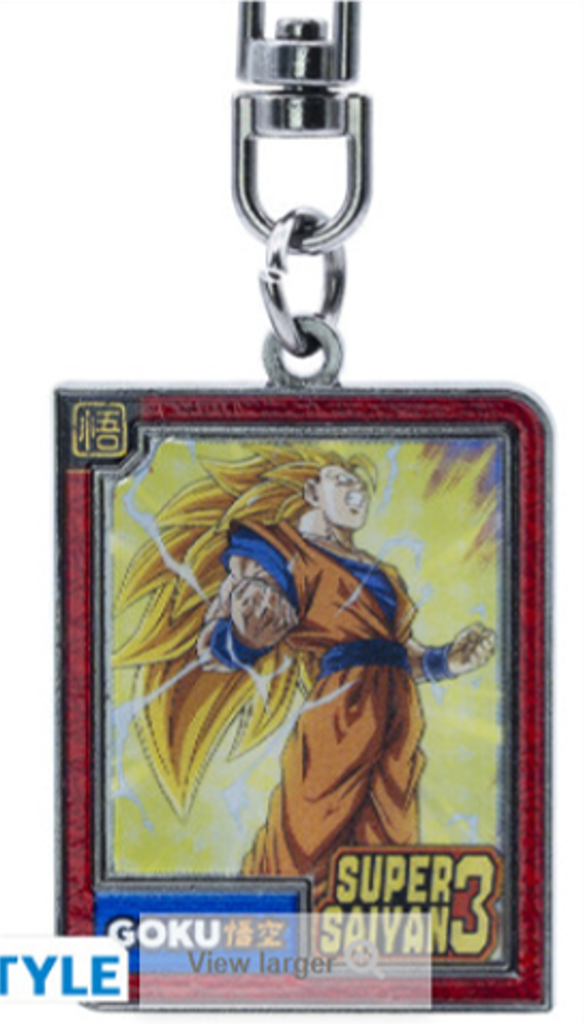 Dragon Ball Z - Lenticular Keychain - Goku Super Saiyan 3