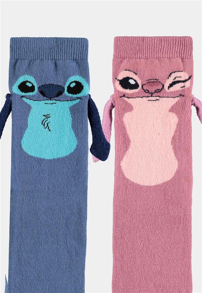 Lilo & Stitch - Let's Hold Hands Novelty Socks - Stitch & Angel - 39/42