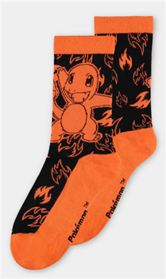 Pokémon - Sport Socks (2 Pack) - Pikachu & Charmander - 43/46