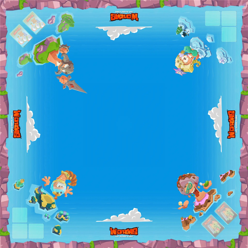 Worms Neoprene Play Mat