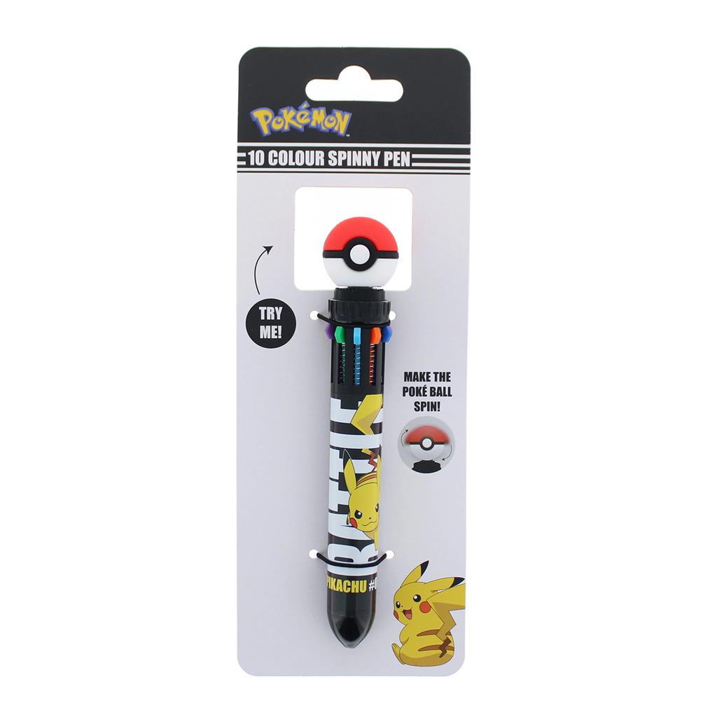 Pokémon - Spinning pen (multi colour) - Pokéball