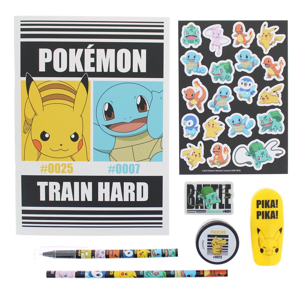 Pokémon - Stationery Set 8-pcs