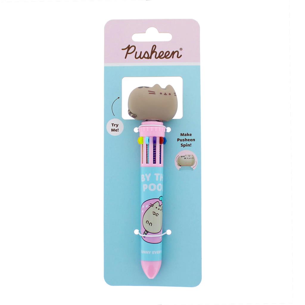 Pusheen - Spinning Pen (multi colour)
