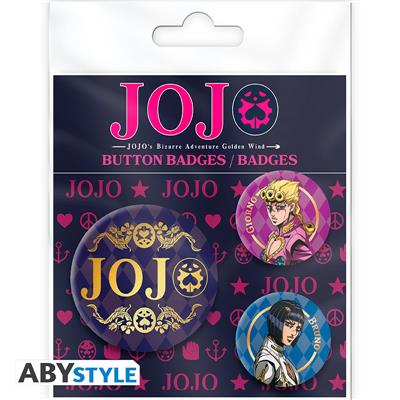 Jojo's Bizarre Adventure - Badge Pack - Golden Wind