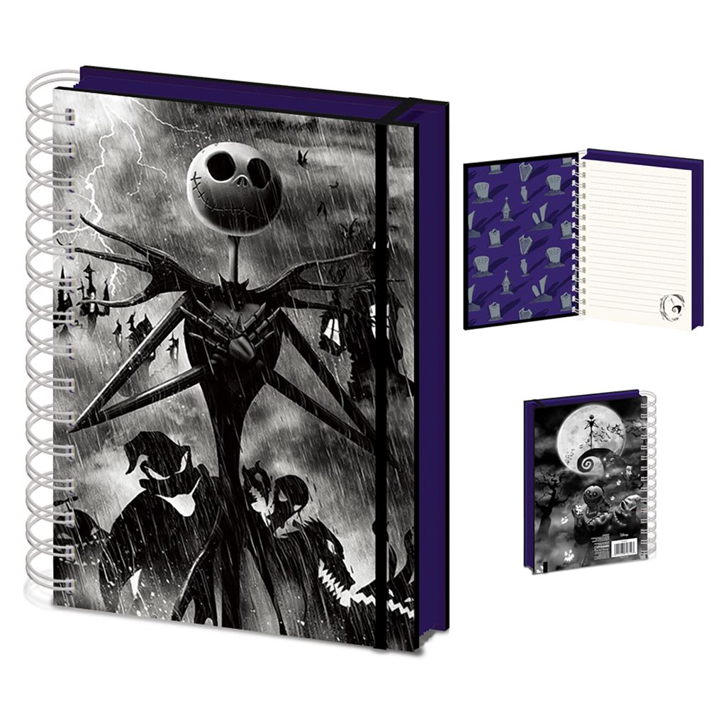 The Nightmare Before Christmas - A5 Notebook 3D - Seriously spooky