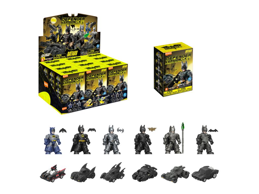 Batman - Blokees Model Kits Blind Box - DC Hero Defender (CDU of 12)