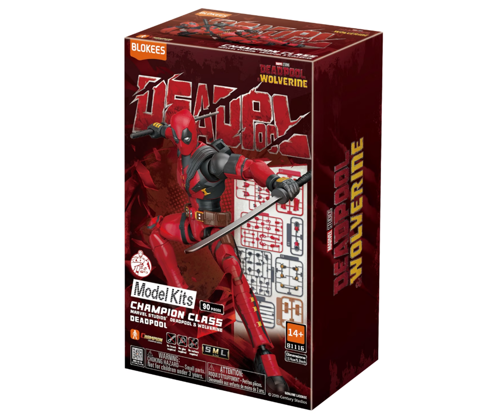 Deadpool - Blokees Model Kit