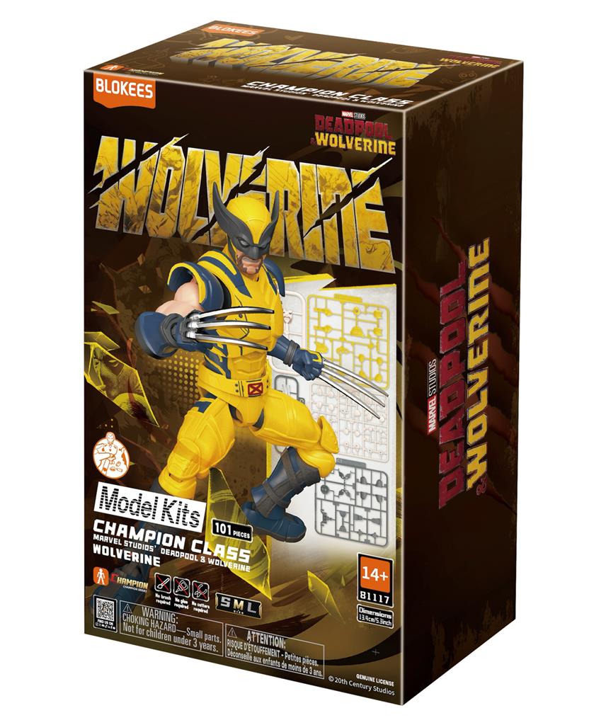 Wolverine - Blokees Model Kit