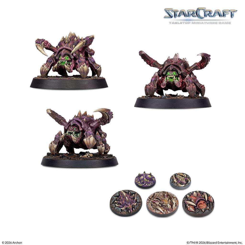 StarCraft® The Miniatures Game - Zerg Starter Set - EN