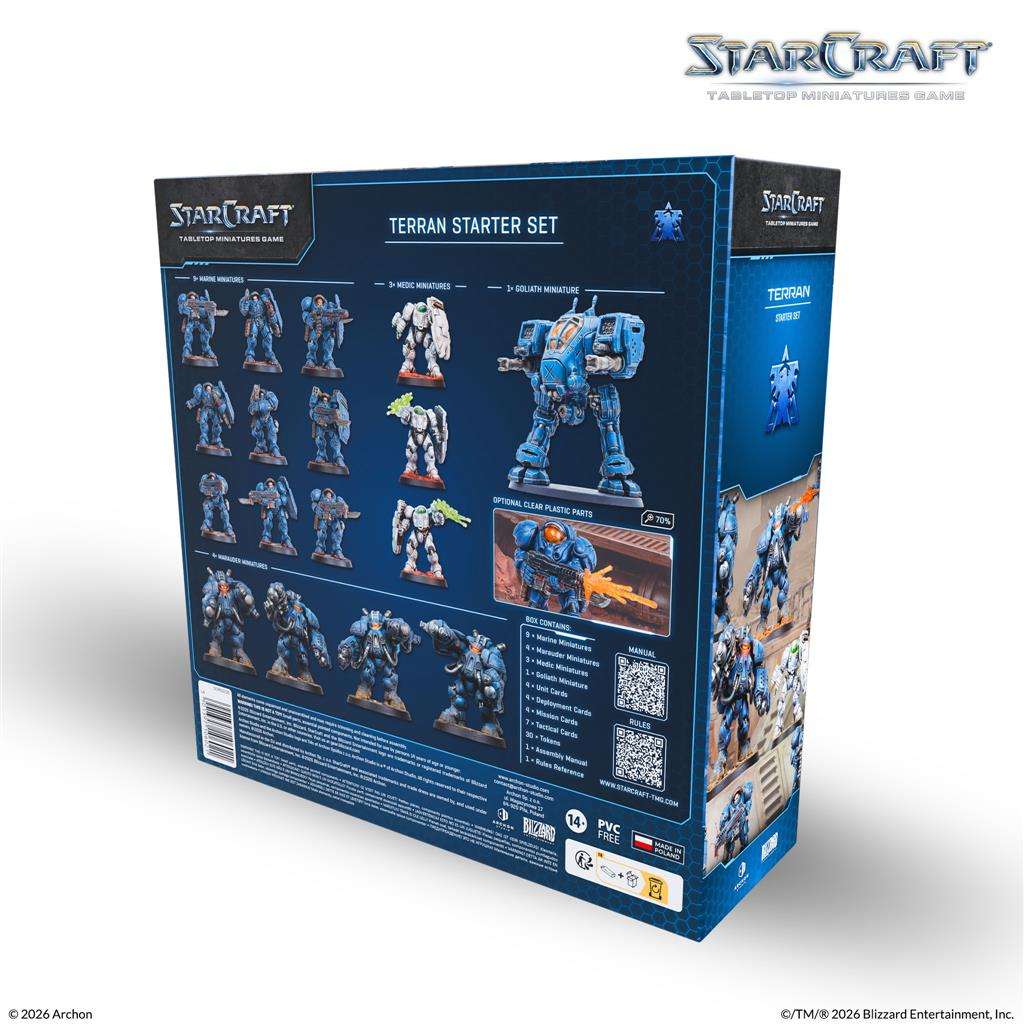 StarCraft® The Miniatures Game - Terran Starter Set - EN