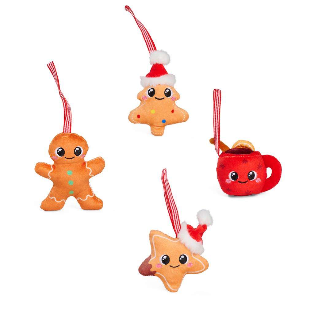 Squeezlings - Plush Figures - Christmas, 10cm (CDU of 20)