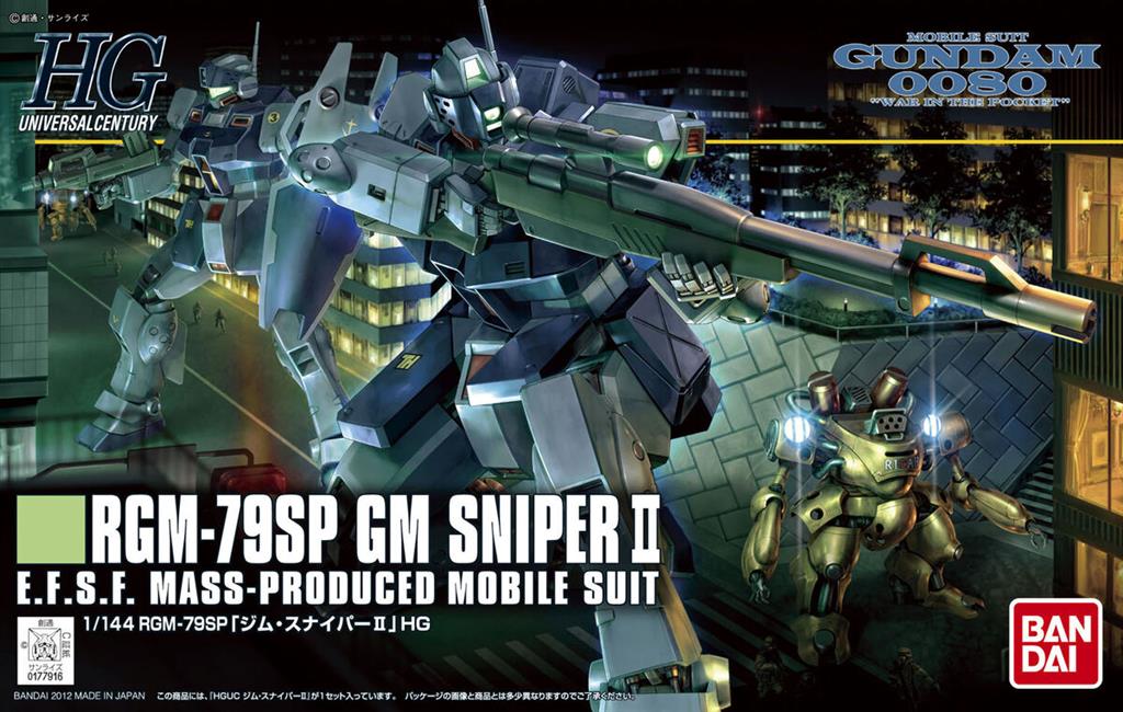 Gundam - HGUC 1/144 (High Grade Universal Century) - GM Sniper II
