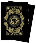 UP - Standard Sleeves for Magic: The Gathering Mana 7 Plains (100 Sleeves)