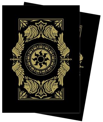 UP - Standard Sleeves for Magic: The Gathering Mana 7 Plains (100 Sleeves)
